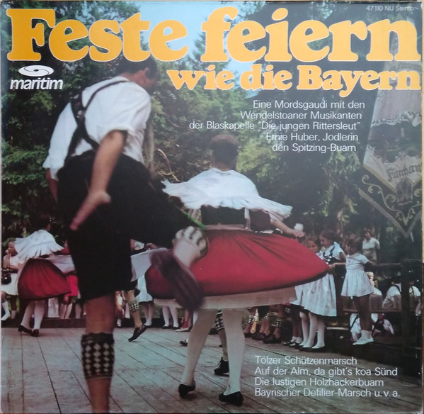 Cover Various - Feste Feiern Wie Die Bayern (LP, Smplr) Schallplatten Ankauf
