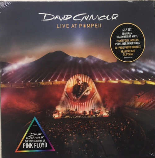 Cover David Gilmour - Live At Pompeii (4xLP, Album, 180 + Box) Schallplatten Ankauf
