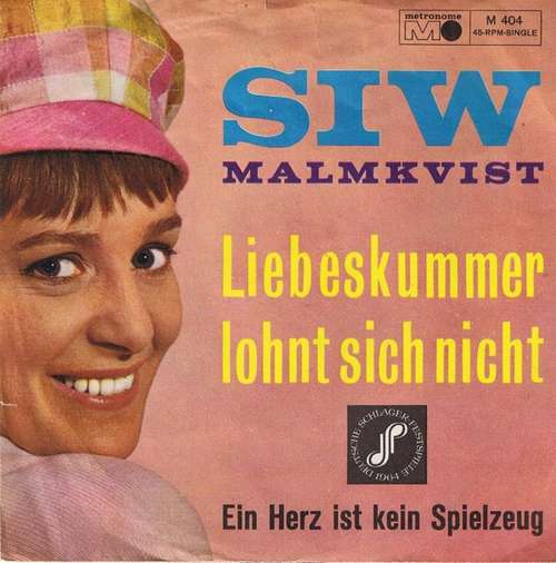 Cover Siw Malmkvist - Liebeskummer Lohnt Sich Nicht (7, Single, RP) Schallplatten Ankauf