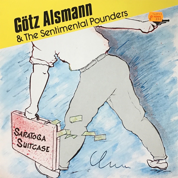 Cover Götz Alsmann & The Sentimental Pounders - Saratoga Suitcase (LP, Album) Schallplatten Ankauf
