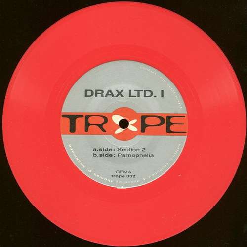 Cover Drax - Drax Ltd. I (7, Ltd, Red) Schallplatten Ankauf