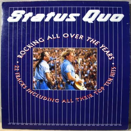 Cover Status Quo - Rocking All Over The Years (2xLP, Comp) Schallplatten Ankauf