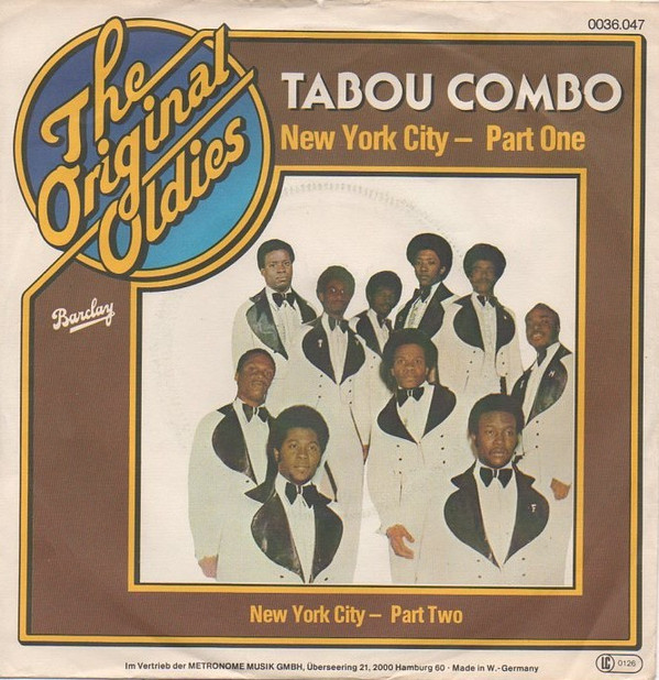 Cover Tabou Combo - New York City (7, Single) Schallplatten Ankauf
