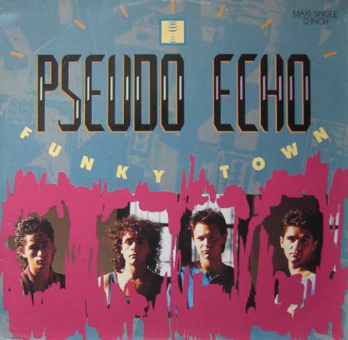 Cover Pseudo Echo - Funky Town (12, Maxi) Schallplatten Ankauf