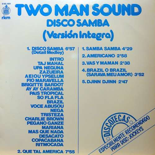 Cover Two Man Sound - Disco Samba (Versión Integra) (LP, Album) Schallplatten Ankauf