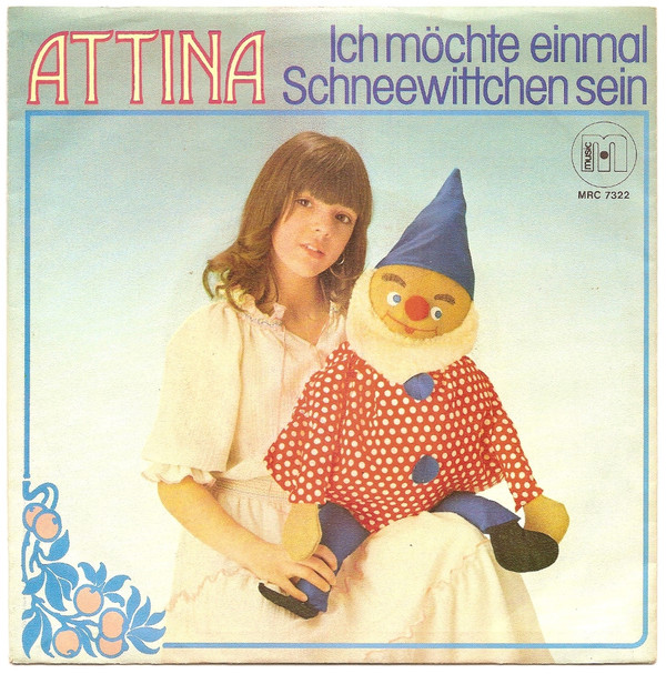 Cover Attina - Ich Möchte Einmal Schneewittchen Sein / Komm' Mit Mir Ins Land Der Sieben Zwerge (7, Single) Schallplatten Ankauf