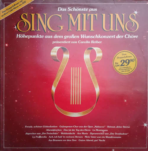 Bild Various - Das Schönste Aus Sing Mit Uns (Höhepunkte Aus Dem Großen Wunschkonzert Der Chöre) (2xLP) Schallplatten Ankauf