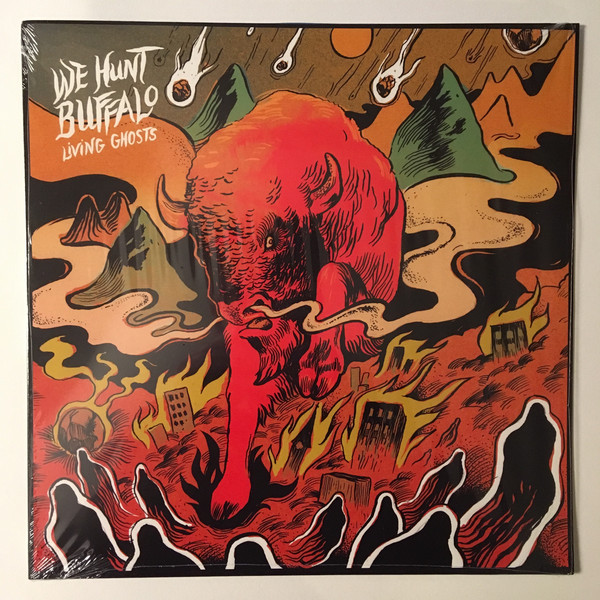 Cover We Hunt Buffalo - Living Ghosts (LP, Album, Gre) Schallplatten Ankauf