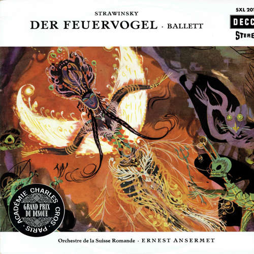 Cover Stravinsky*, Ernest Ansermet Leitend L'Orchestre De La Suisse Romande - Der Feuerteufel, Ballett (LP) Schallplatten Ankauf