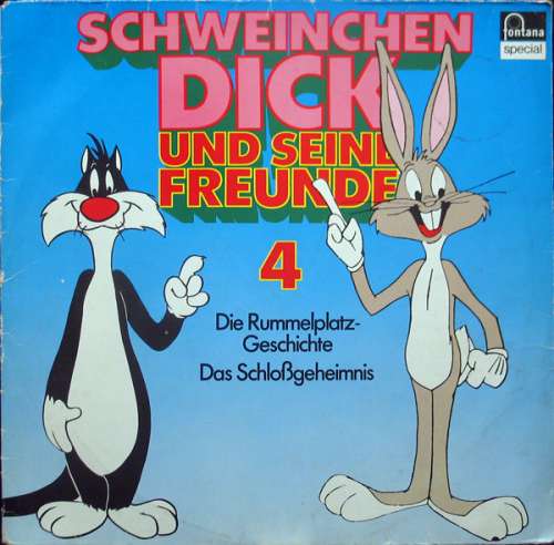 Cover Wolfgang Ecke - Schweinchen Dick Und Seine Freunde 4 (LP) Schallplatten Ankauf