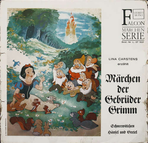 Cover Lina Carstens Erzählt Märchen Der Gebrüder Grimm - Lina Carstens Erzählt Märchen Der Gebrüder Grimm (LP) Schallplatten Ankauf