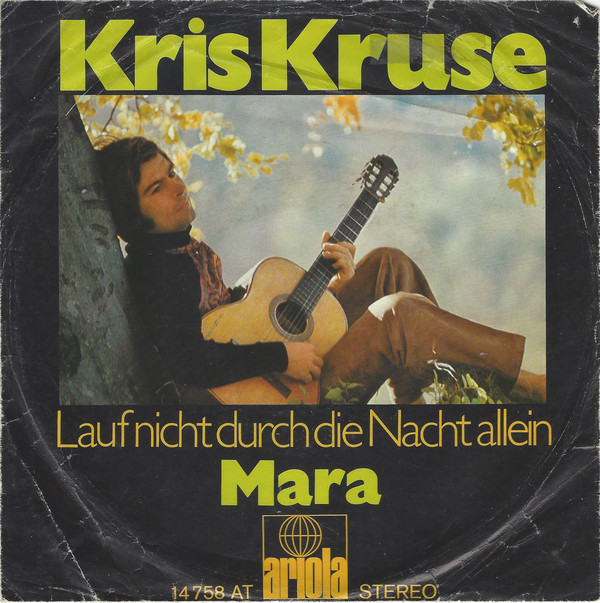 Cover Kris Kruse - Lauf Nicht Durch Die Nacht Allein (7, Single) Schallplatten Ankauf