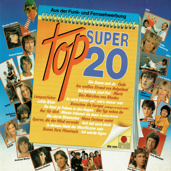 Cover Various - Top Super 20 (LP, Comp, Club) Schallplatten Ankauf