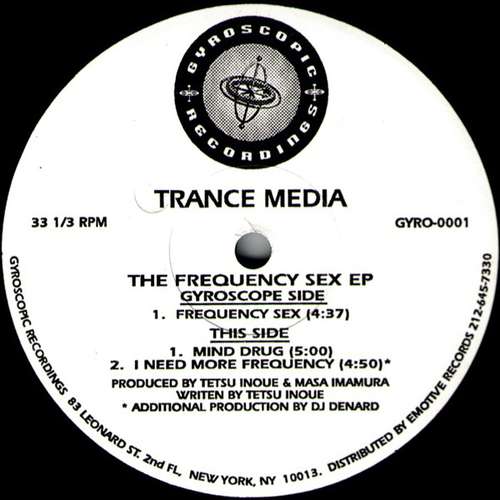 Cover Trance Media - The Frequency Sex EP (12, EP) Schallplatten Ankauf