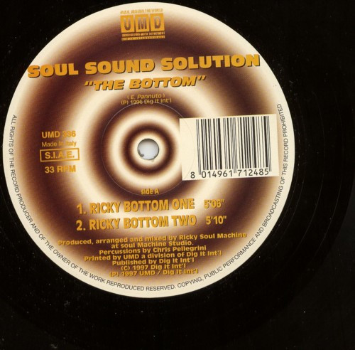 Cover Soul Sound Solution - The Bottom (12) Schallplatten Ankauf
