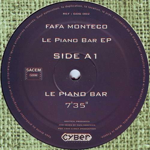 Bild Fafa Monteco - Le Piano Bar EP (12, EP) Schallplatten Ankauf