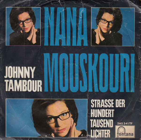 Cover Nana Mouskouri - Johnny Tambour (7, Single, Mono) Schallplatten Ankauf