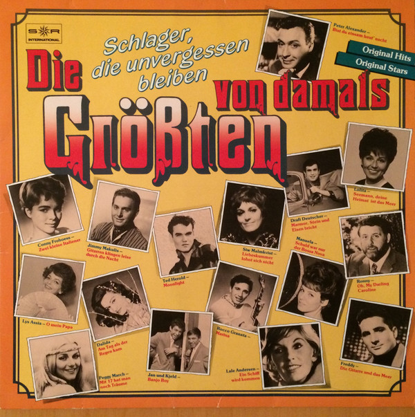 Bild Various - Die Größten Von Damals (LP, Comp, Club) Schallplatten Ankauf