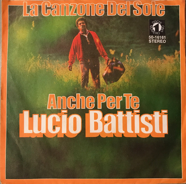 Cover Lucio Battisti - La Canzone Del Sole (7) Schallplatten Ankauf