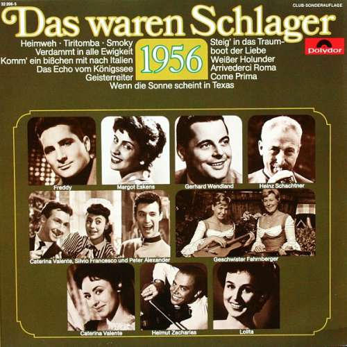 Cover Various - Das Waren Schlager 1956 (LP, Comp, Club) Schallplatten Ankauf
