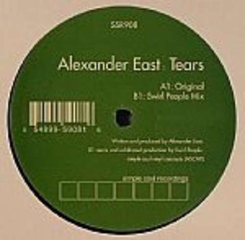 Cover Alexander East - Tears (12) Schallplatten Ankauf