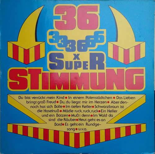 Cover Buddy James Singers - 36 X Superstimmung (LP) Schallplatten Ankauf