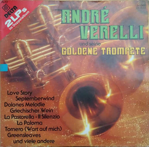 Cover André Verelli - André Verelli Und Seine Goldene Trompete (2xLP) Schallplatten Ankauf