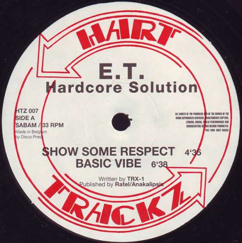 Cover E.T. - Hardcore Solution (12) Schallplatten Ankauf
