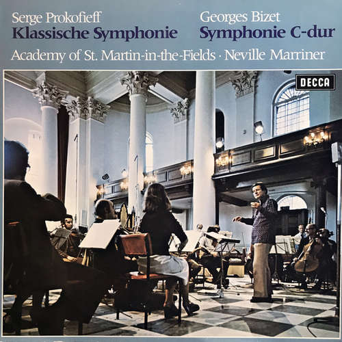 Cover Serge Prokofieff* / Georges Bizet, Academy Of St. Martin-in-the-Fields*, Neville Marriner* - Klassische Symphonie / Symphonie C-dur (LP, RE) Schallplatten Ankauf