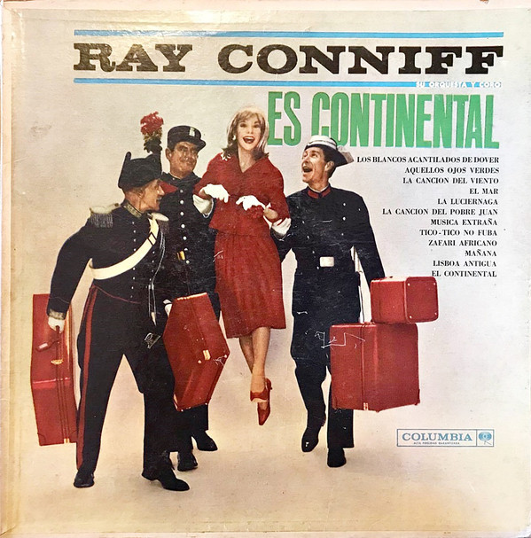 Cover Ray Conniff And His Orchestra & Chorus - 's Continental (LP, Mono) Schallplatten Ankauf