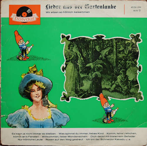 Cover Various - Lieder Aus Der Gartenlaube (Wir Sitzen So Fröhlich Zusammen) (10, Mono) Schallplatten Ankauf