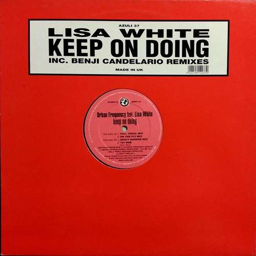 Cover Urban Frequency Feat. Lisa White - Keep On Doing (12) Schallplatten Ankauf