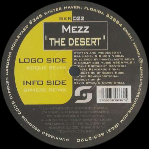 Cover The Desert Schallplatten Ankauf