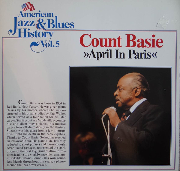 Cover Count Basie - April In Paris (LP) Schallplatten Ankauf