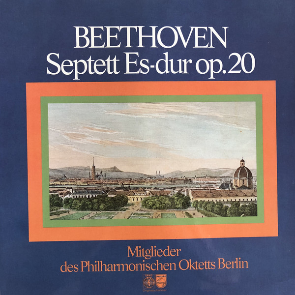 Cover Beethoven*, Mitglieder Des Philharmonischen Oktetts Berlin* - Septett Es-Dur Op. 20 (LP, Album, Club, RE) Schallplatten Ankauf