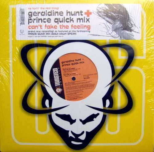 Cover Geraldine Hunt + Prince Quick Mix - Can't Fake The Feeling (12) Schallplatten Ankauf