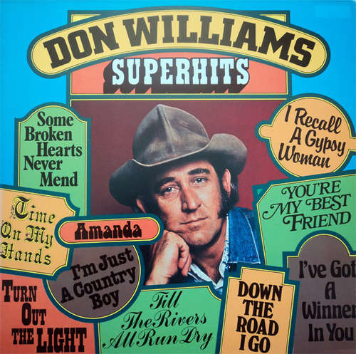 Cover Don Williams (2) - Superhits (LP, Comp, RE) Schallplatten Ankauf