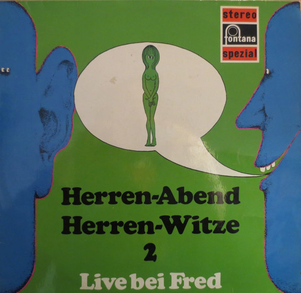 Cover Fred Warden - Herren-Abend Herren-Witze 2 - Live Bei Fred (LP, Album) Schallplatten Ankauf