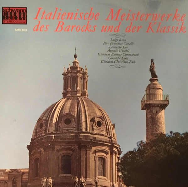 Cover Various - Italienische Meisterwerke Des Barocks Und Der Klassik (LP, Comp) Schallplatten Ankauf