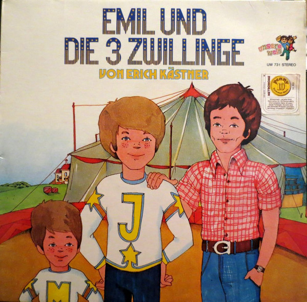 Cover Erich Kästner -  Emil Und Die 3 Zwillinge (LP) Schallplatten Ankauf