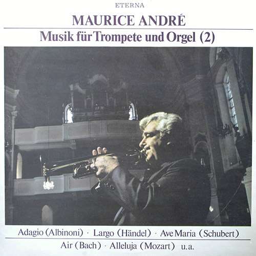 Cover Maurice André - Musik Für Trompete Und Orgel (2) (LP) Schallplatten Ankauf