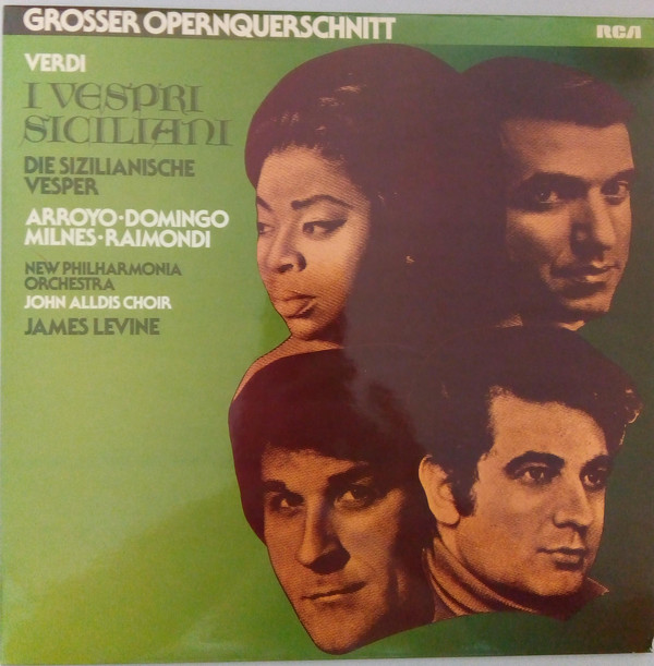 Cover Giuseppe Verdi, James Levine (2) - I Vespri Siciliani (LP) Schallplatten Ankauf
