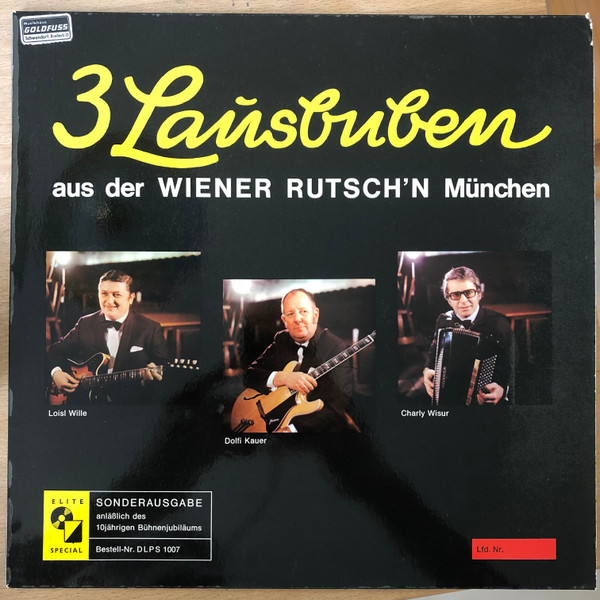 Bild 3 Lausbuben - 3 Lausbuben Aus Der Wiener Rutsch'n München (LP, Album, Num) Schallplatten Ankauf