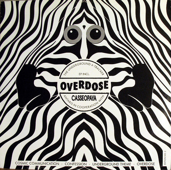 Cover Antaris In Cooperation With Casseopaya - The Underground 4-Tracker EP Incl. Overdose (12, EP, W/Lbl) Schallplatten Ankauf