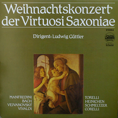 Cover Virtuosi Saxoniae - Ludwig Güttler - Weihnachtskonzert Der Virtuosi Saxoniae (LP, Album) Schallplatten Ankauf