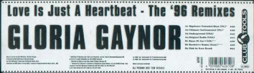 Cover Gloria Gaynor - Love Is Just A Heartbeat - The '96 Remixes (12, Promo) Schallplatten Ankauf