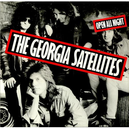 Cover The Georgia Satellites - Open All Night (LP, Album) Schallplatten Ankauf