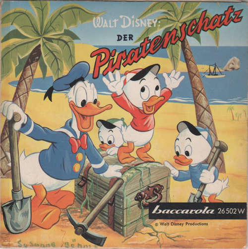 Cover Walt Disney Productions - Der Piratenschatz (7) Schallplatten Ankauf