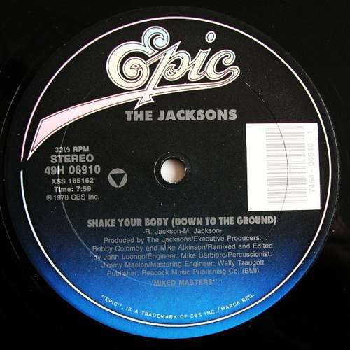 Cover The Jacksons - Shake Your Body (Down To The Ground) / Walk Right Now (12) Schallplatten Ankauf