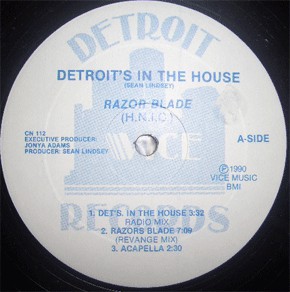 Cover Razor Blade (H.N.I.C.) - Detroit's In The House (12) Schallplatten Ankauf